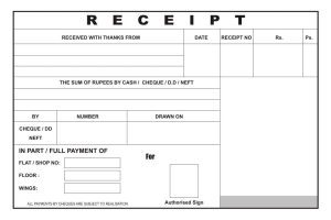 bills and receipts data entry services