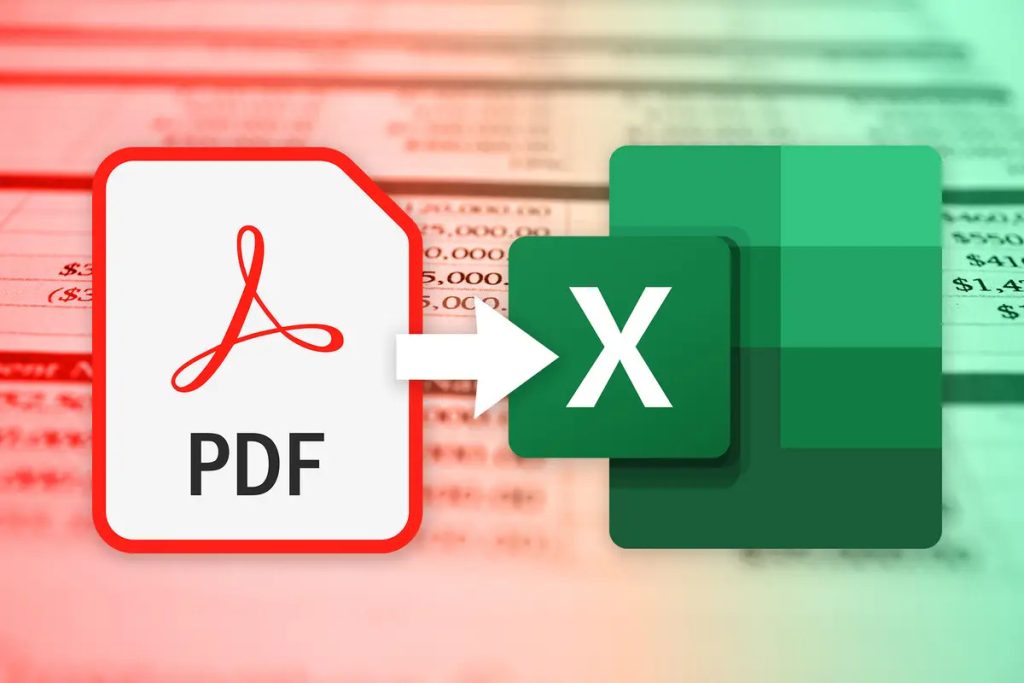 PDF to Excel data entry on decision making