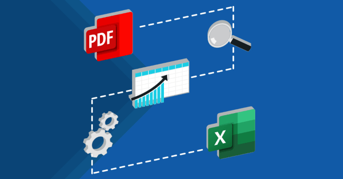 outsourcing pdf to excel data